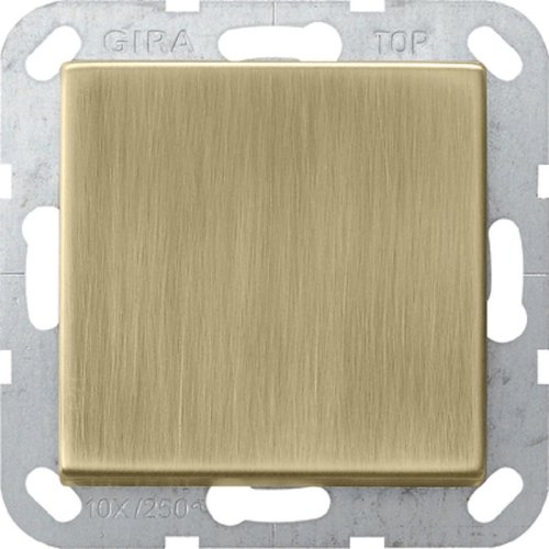 Выключатель кнопочный без рамки Gira ClassiX 1-кл. бронза картинка